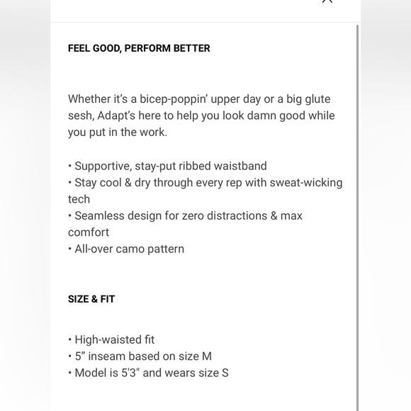 Gymshark Adapt Camo Seamless Shorts - Picture 10 of 10